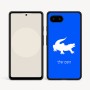 כיסוי בעיצוב אישי עם השם שלך לדגם - Google Pixel 9a 5G בעיצוב תנין