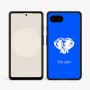 כיסוי בעיצוב אישי עם השם שלך לדגם - Google Pixel 9a 5G בעיצוב ראש פיל