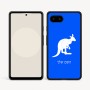 כיסוי בעיצוב אישי עם השם שלך לדגם - Google Pixel 9a 5G בעיצוב קנגורו