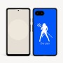 כיסוי בעיצוב אישי עם השם שלך לדגם - Google Pixel 9a 5G בעיצוב אישה שטן