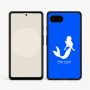 כיסוי בעיצוב אישי עם השם שלך לדגם - Google Pixel 9a 5G בעיצוב בתולת ים - אישה