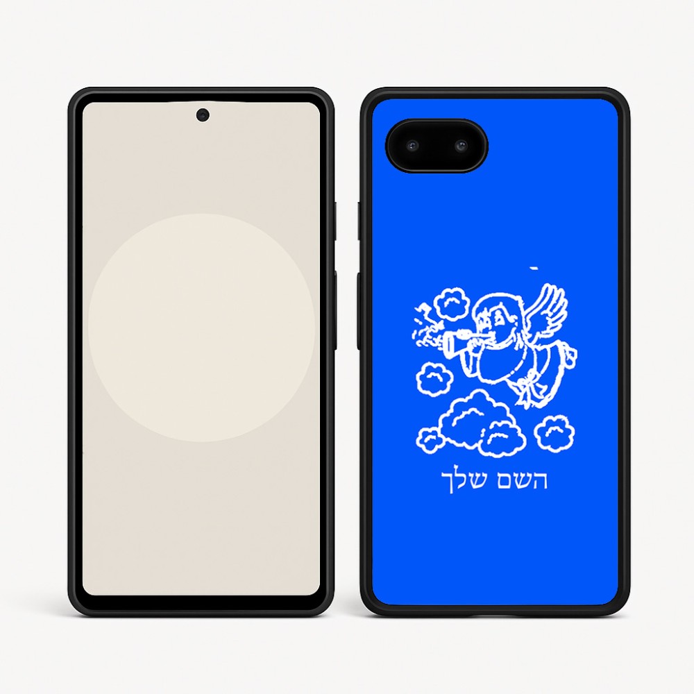 כיסוי בעיצוב אישי עם השם שלך לדגם - Google Pixel 9a 5G בעיצוב מחזמר אנג'ל 2