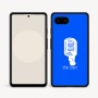 כיסוי בעיצוב אישי עם השם שלך לדגם - Google Pixel 9a 5G בעיצוב מיקרופון