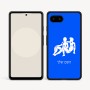 כיסוי בעיצוב אישי עם השם שלך לדגם - Google Pixel 9a 5G בעיצוב מזלות - תאומים