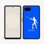 כיסוי בעיצוב אישי עם השם שלך לדגם - Google Pixel 9a 5G בעיצוב לוחם סייף