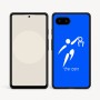כיסוי בעיצוב אישי עם השם שלך לדגם - Google Pixel 9a 5G בעיצוב כדורסל אולימפי