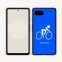 כיסוי בעיצוב אישי עם השם שלך לדגם - Google Pixel 9a 5G בעיצוב אופניים אולימפיים