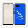 כיסוי בעיצוב אישי עם השם שלך לדגם - Google Pixel 9a 5G בעיצוב קיאק אולימפי