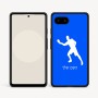 כיסוי בעיצוב אישי עם השם שלך לדגם - Google Pixel 9a 5G בעיצוב שחקן פינג פונג
