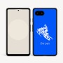 כיסוי בעיצוב אישי עם השם שלך לדגם - Google Pixel 9a 5G בעיצוב אופנוע שלג