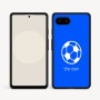 כיסוי בעיצוב אישי עם השם שלך לדגם - Google Pixel 9a 5G בעיצוב כדורגל כדור כדורגל