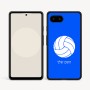 כיסוי בעיצוב אישי עם השם שלך לדגם - Google Pixel 9a 5G בעיצוב כדור כדורעף