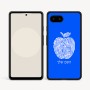 כיסוי בעיצוב אישי עם השם שלך לדגם - Google Pixel 9a 5G בעיצוב הדפס תפוח