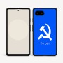 כיסוי בעיצוב אישי עם השם שלך לדגם - Google Pixel 9a 5G בעיצוב פטיש ומגל