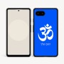 כיסוי בעיצוב אישי עם השם שלך לדגם - Google Pixel 9a 5G בעיצוב סמל אום