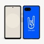 כיסוי בעיצוב אישי עם השם שלך לדגם - Google Pixel 9a 5G בעיצוב יד סלע