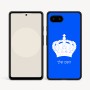 כיסוי בעיצוב אישי עם השם שלך לדגם - Google Pixel 9a 5G בעיצוב כתר מלכותי