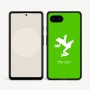 כיסוי בעיצוב אישי עם השם שלך לדגם - Google Pixel 9a 5G בעיצוב צפרדע טרופית