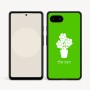 כיסוי בעיצוב אישי עם השם שלך לדגם - Google Pixel 9a 5G בעיצוב פרח