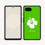 כיסוי בעיצוב אישי עם השם שלך לדגם - Google Pixel 9a 5G בעיצוב פרח היביסקוס