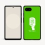 כיסוי בעיצוב אישי עם השם שלך לדגם - Google Pixel 9a 5G בעיצוב מיקרופון