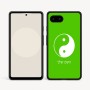 כיסוי בעיצוב אישי עם השם שלך לדגם - Google Pixel 9a 5G בעיצוב סמל יינג יאנג