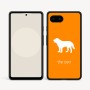 כיסוי בעיצוב אישי עם השם שלך לדגם - Google Pixel 9a 5G בעיצוב כלב