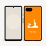 כיסוי בעיצוב אישי עם השם שלך לדגם - Google Pixel 9a 5G בעיצוב ג'ירפה באפריקה