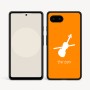 כיסוי בעיצוב אישי עם השם שלך לדגם - Google Pixel 9a 5G בעיצוב כינור