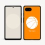 כיסוי בעיצוב אישי עם השם שלך לדגם - Google Pixel 9a 5G בעיצוב כדורסל
