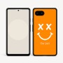 כיסוי בעיצוב אישי עם השם שלך לדגם - Google Pixel 9a 5G בעיצוב סמיילי