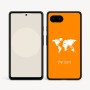 כיסוי בעיצוב אישי עם השם שלך לדגם - Google Pixel 9a 5G בעיצוב מפת העולם