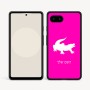 כיסוי בעיצוב אישי עם השם שלך לדגם - Google Pixel 9a 5G בעיצוב תנין