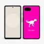 כיסוי בעיצוב אישי עם השם שלך לדגם - Google Pixel 9a 5G בעיצוב דינוזאור