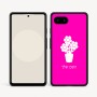 כיסוי בעיצוב אישי עם השם שלך לדגם - Google Pixel 9a 5G בעיצוב פרח