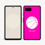 כיסוי בעיצוב אישי עם השם שלך לדגם - Google Pixel 9a 5G בעיצוב כדורסל