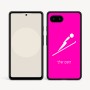 כיסוי בעיצוב אישי עם השם שלך לדגם - Google Pixel 9a 5G בעיצוב קפיצת סקי אולימפית
