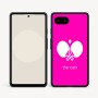 כיסוי בעיצוב אישי עם השם שלך לדגם - Google Pixel 9a 5G בעיצוב פינג פונג