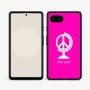 כיסוי בעיצוב אישי עם השם שלך לדגם - Google Pixel 9a 5G בעיצוב גלובוסי שלום