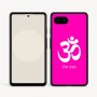 כיסוי בעיצוב אישי עם השם שלך לדגם - Google Pixel 9a 5G בעיצוב סמל אום