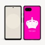 כיסוי בעיצוב אישי עם השם שלך לדגם - Google Pixel 9a 5G בעיצוב כתר מלכותי