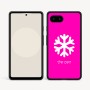 כיסוי בעיצוב אישי עם השם שלך לדגם - Google Pixel 9a 5G בעיצוב שלג