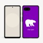 כיסוי בעיצוב אישי עם השם שלך לדגם - Google Pixel 9a 5G בעיצוב דוב