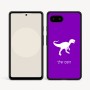 כיסוי בעיצוב אישי עם השם שלך לדגם - Google Pixel 9a 5G בעיצוב דינוזאור
