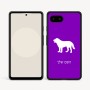 כיסוי בעיצוב אישי עם השם שלך לדגם - Google Pixel 9a 5G בעיצוב כלב
