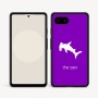 כיסוי בעיצוב אישי עם השם שלך לדגם - Google Pixel 9a 5G בעיצוב כריש ראש פטיש