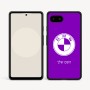 כיסוי בעיצוב אישי עם השם שלך לדגם - Google Pixel 9a 5G בעיצוב ב.מ.וו