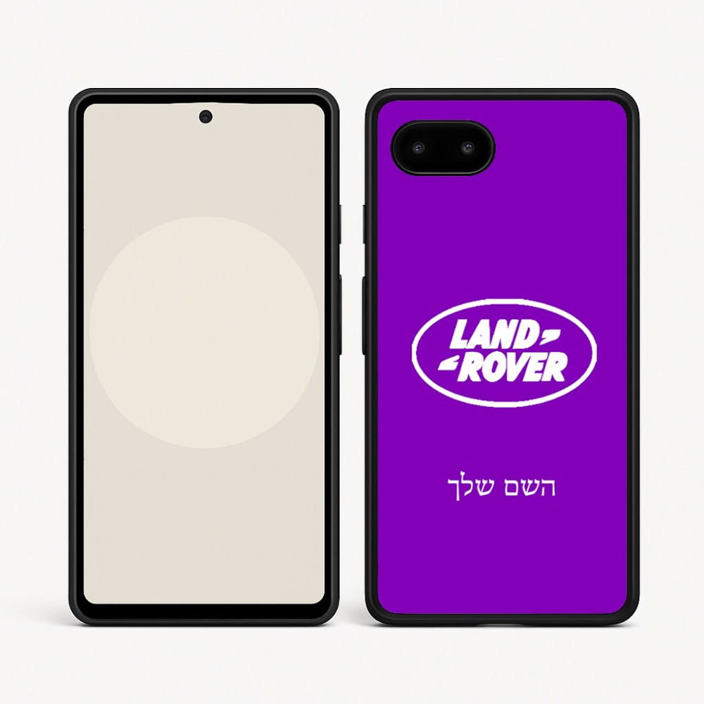כיסוי בעיצוב אישי עם השם שלך לדגם - Google Pixel 9a 5G בעיצוב לנד רובר