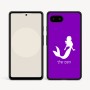 כיסוי בעיצוב אישי עם השם שלך לדגם - Google Pixel 9a 5G בעיצוב בתולת ים - אישה