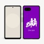 כיסוי בעיצוב אישי עם השם שלך לדגם - Google Pixel 9a 5G בעיצוב מזלות - תאומים